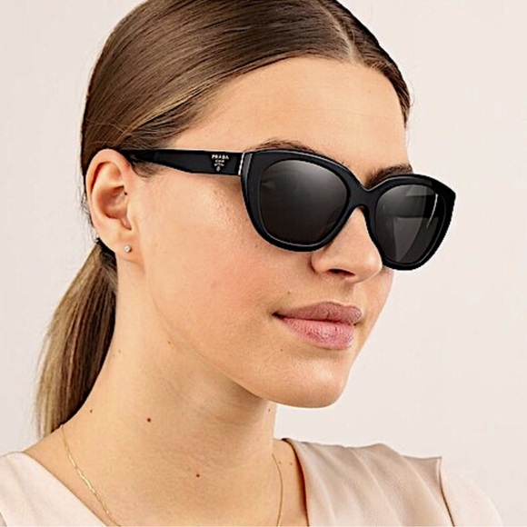 PRADA BLACK UNISEX SUNGLASSES SPR 16X-F